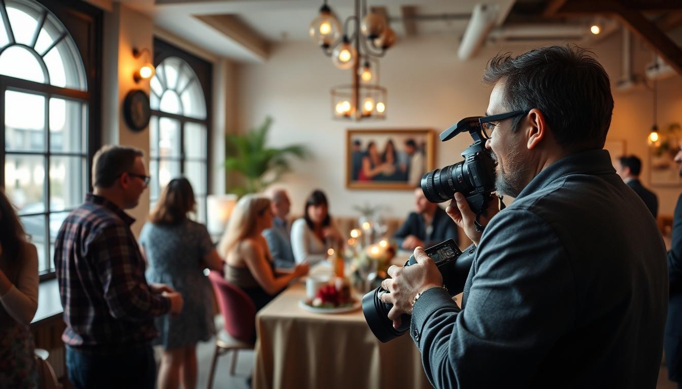 Fotografía para eventos pequeños en Santiago